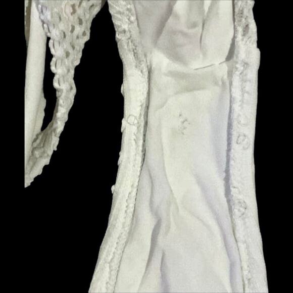 One Of A Kind Vintage Moschino Crochet High Leg One Piece Vintage 1980’s Size - Picture 7 of 7